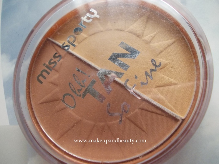 Miss Sporty Ohh! Tan So Fine Bronzer 001 Sun Kissed