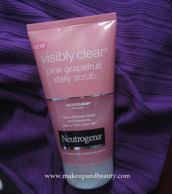 Neutrogena Visibly Clear Pink Grapefruit Daily Scrub