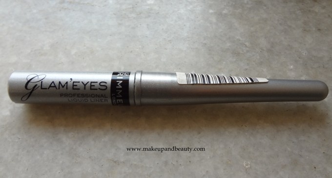 Rimmel Glam Eyes Professional Liquid Eye Liner in Shade Silver