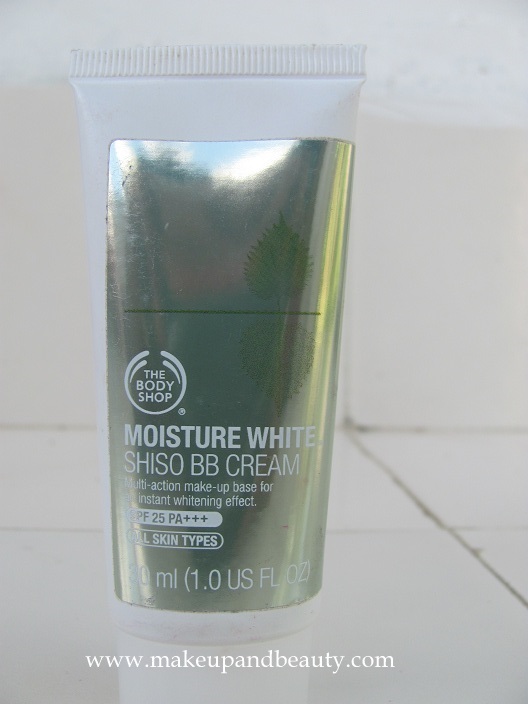 The Body Shop Moisture White Shiso BB Cream Review