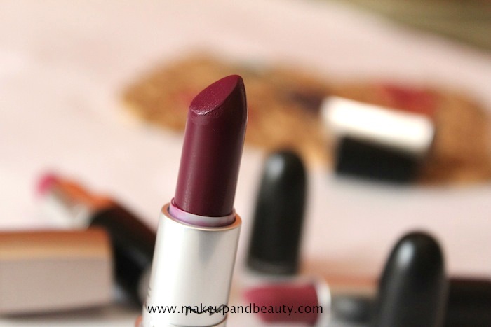 mac rebel lipstick review