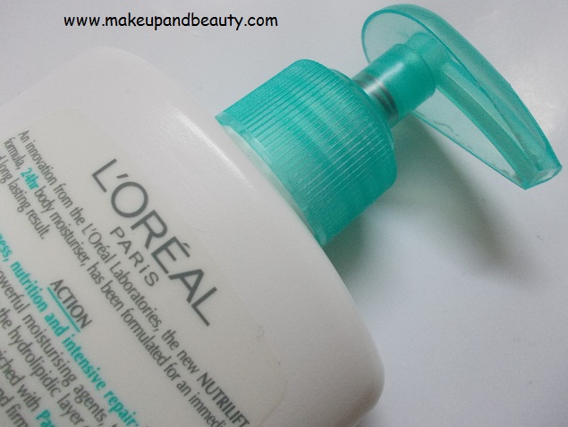 L'oreal Body Expertise Nutrilift Anti Dryness Lotion Review