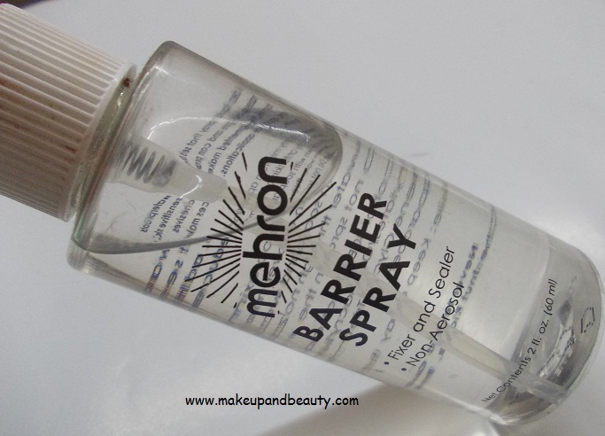 Mehron Barrier Spray Review
