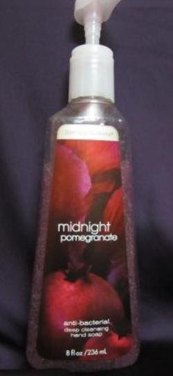 Bath and Body Works Midnight Pomegranate Anti Bacterial Deep Cleansing Hand Soap