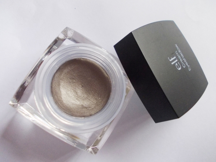 ELF Studio Cream Eyeshadow Pewter Review and Swatches