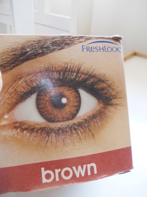 Ciba Vision FreshLook ColorBlends Brown Contact Lens