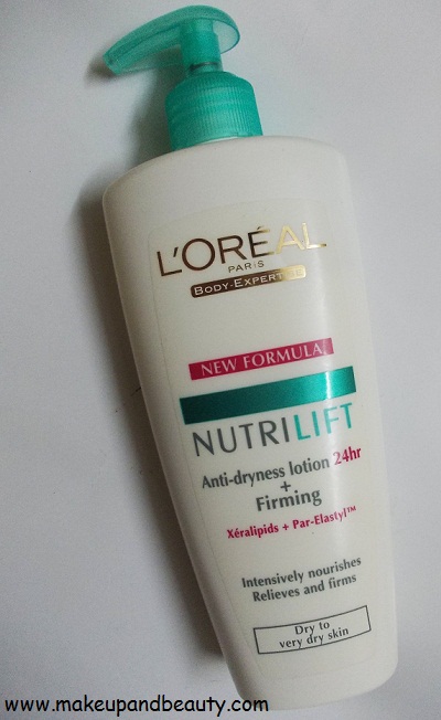 L'oreal Body Expertise Nutrilift Anti Dryness Lotion Review