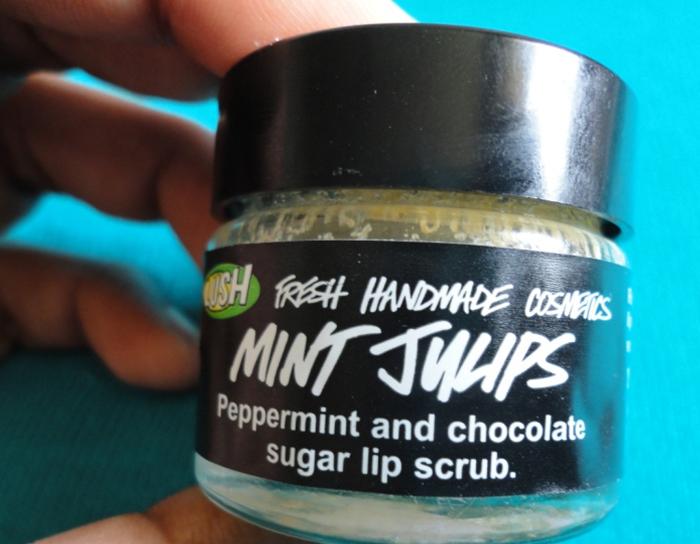 Lush Mint Julips Peppermint and Chocolate Sugar Lip Scrub