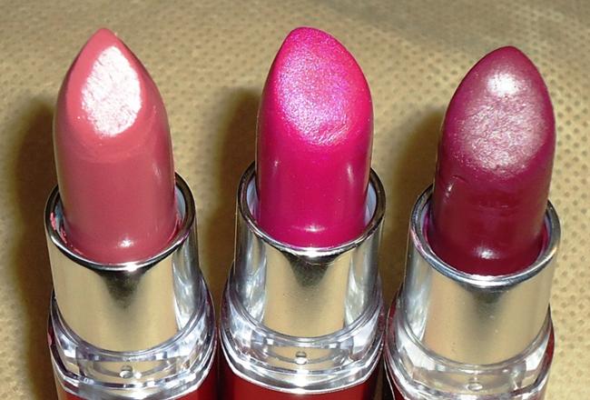Maybelline Color Sensational Moisture Extreme and Satin Lipsticks