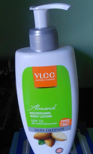 VLCC Natural Sciences Almond Nourishing Body Lotion with SPF 15 Review