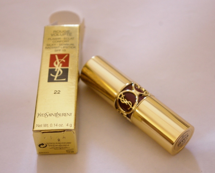 Yves Saint Laurent Rouge Volupte Lipstick #22 Exquisite Plum