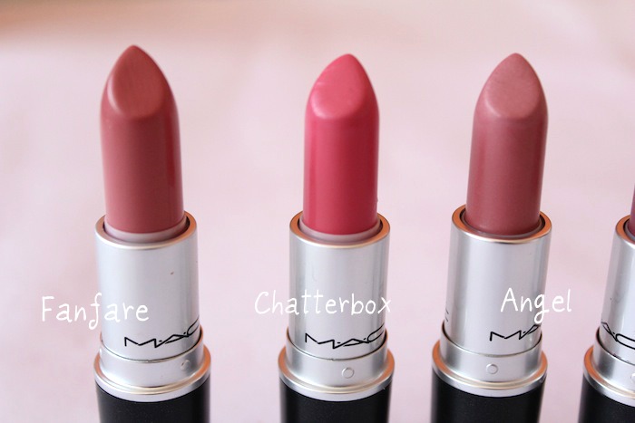 mac pink lipstick