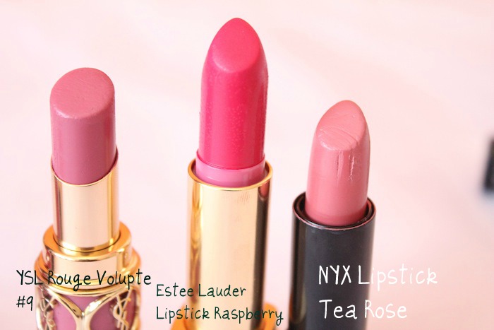 nyx pink lipstick