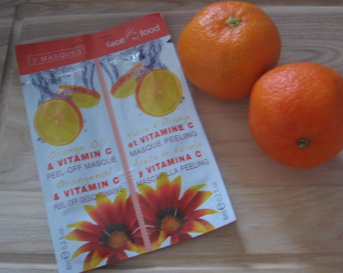 Montagne Jeunesse Face Food Orange Oil and Vitamin C Peel Off Face Masque