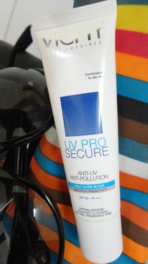 Vichy UV Pro Secure Anti-UV Anti-Pollution Sun Block with SPF 40