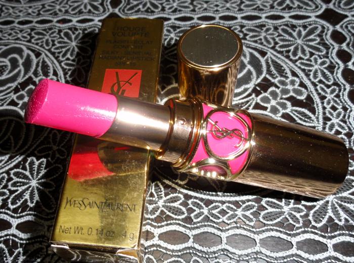 Yves Saint Laurent Rouge Volupte Lipstick Provocative Pink