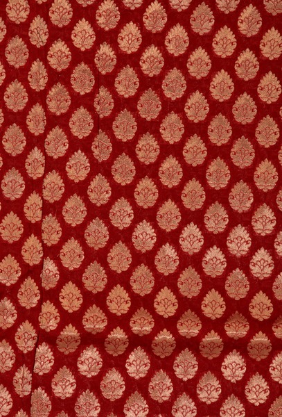 red banarasi saree