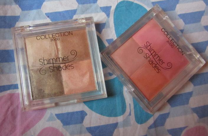 Collection 2000 Shimmer Shades Way To Glow and Blushalicious