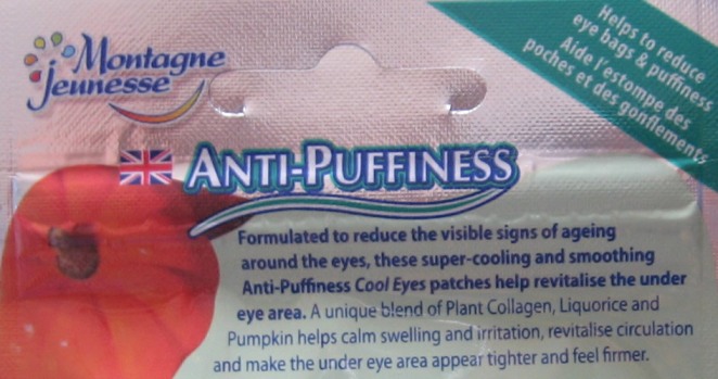 Anti puffiness