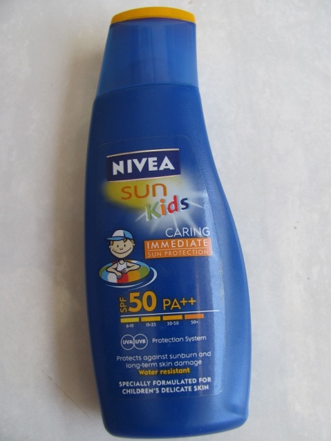 Nivea Sun Kids Sunscreen with SPF 50 PA++ Review