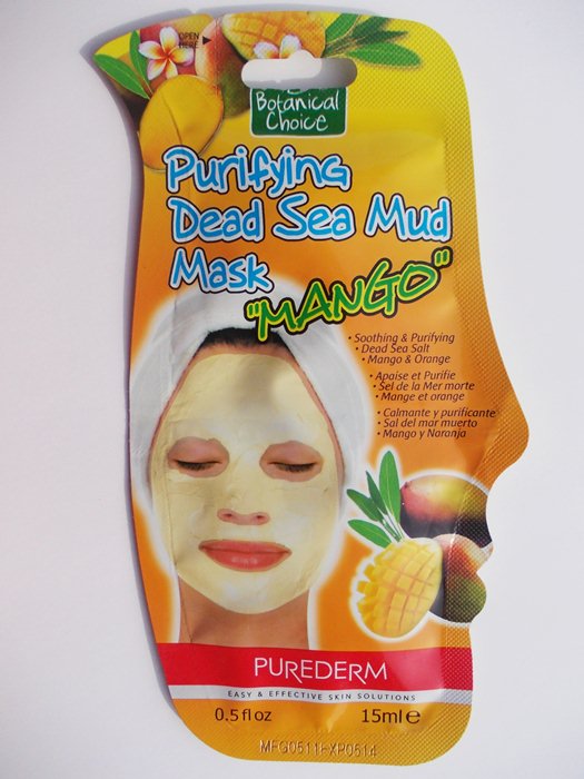 Purederm Purifying Dead Sea Mud Mask with Mango Review