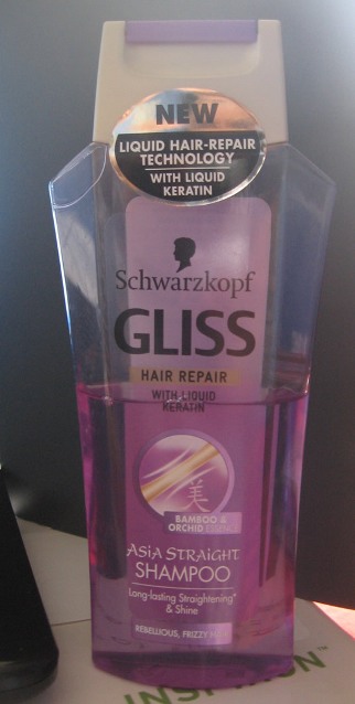Schwarzkopf Gliss Hair Repair With Liquid Keratin Asia Straight Shampoo