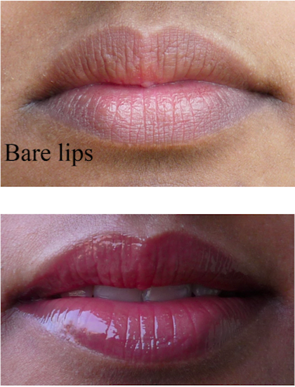 Bare lips vs lip gloss