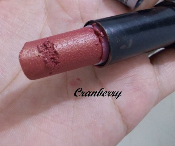 elle 18 lipstick cranberry