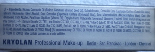 kraylon lipstick lf303 ingredients