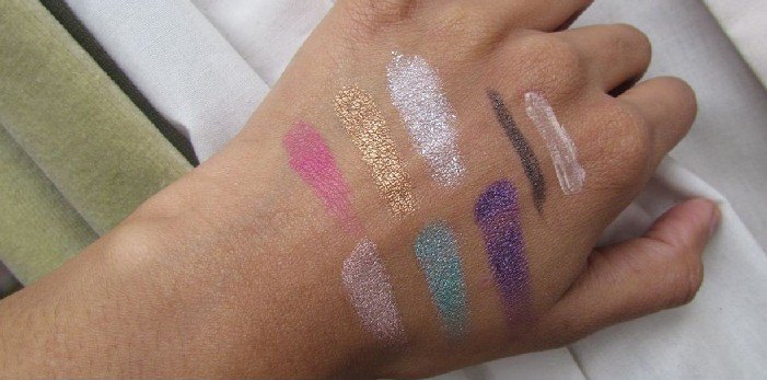 urban decay fun palette swatches