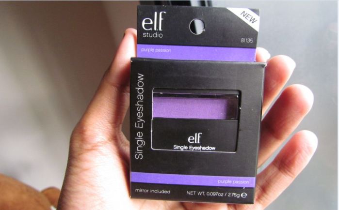 ELF Studio Single Eyeshadow in Purple Passion