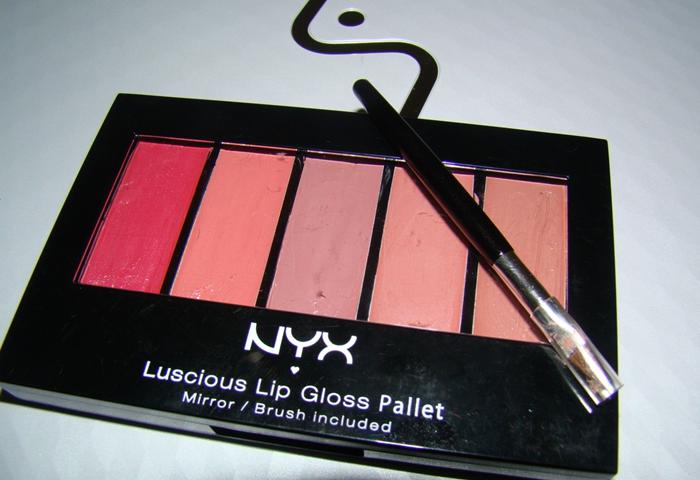 NYX Luscious Lip Gloss Palette