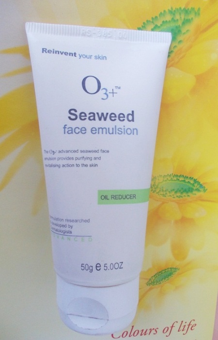 O3+ Sea Weed Face Emulsion Review