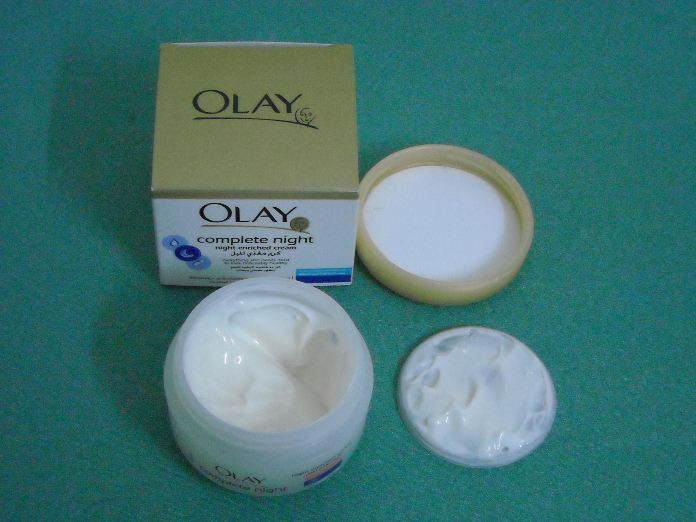 olay complete night swatch