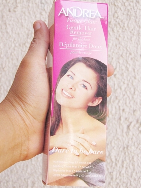 Andrea Visage Clair Gentle Hair Remover for the Face