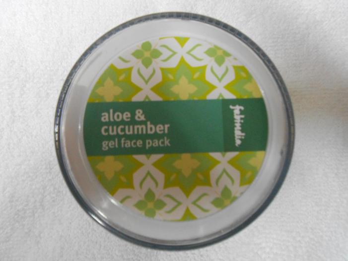 Fab India Aloe and Cucumber Gel Face Pack