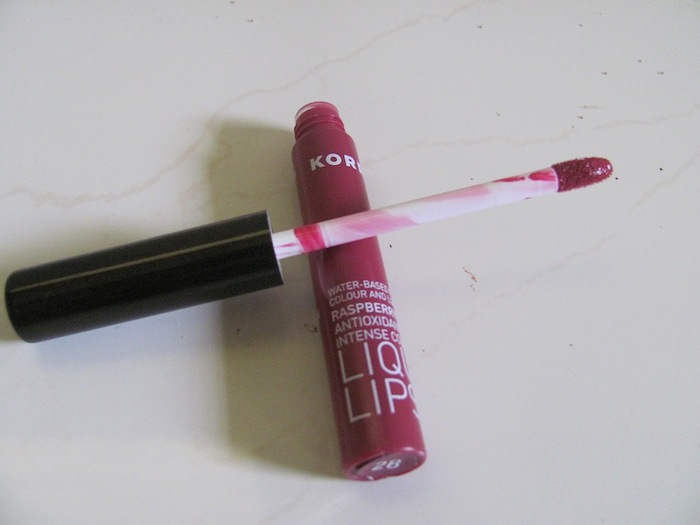 Korres  liquid lipstick pink
