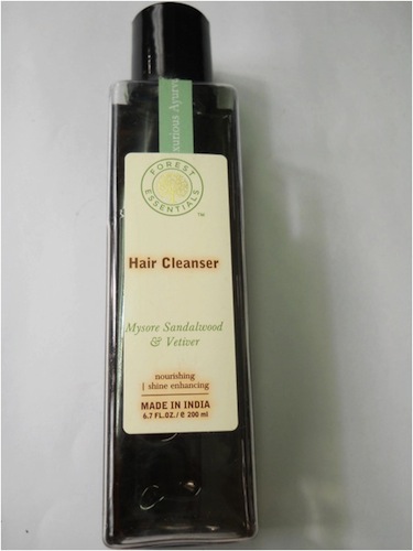 forest essentials hair cleanser mysore sandalwood