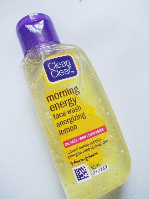 Clean and Clear Morning Energy Face Wash Energising Lemon