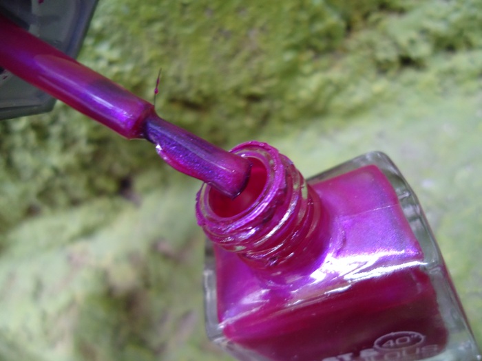 Lakme Fast and Fabulous Nail Paint Purple Fix
