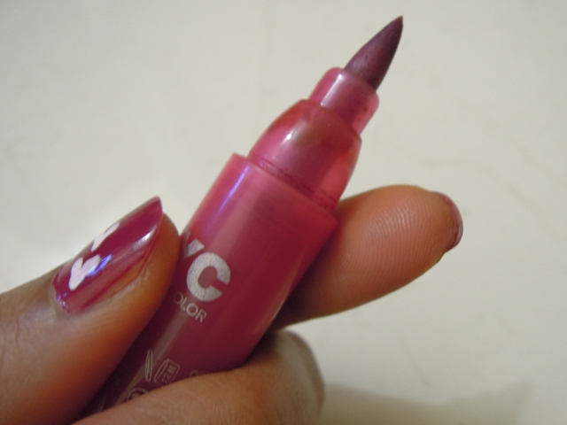 NYC Smooch Proof 16H Lip Stain Champagne Stain Review