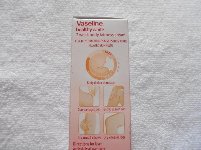 Vaseline Healthy White 2 Week Body Fairness Cream Review