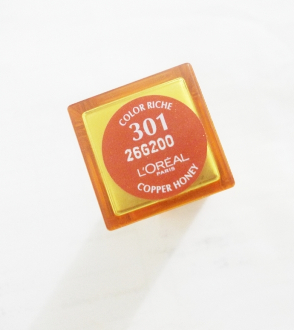 L'Oreal Color Riche Lipstick - Copper Honey Review