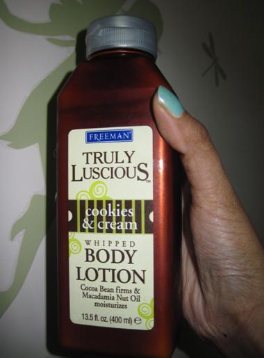 Freeman Truly Luscious Cookies and Cream Whipped Body Lotion Review
