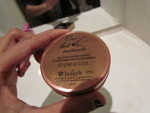 Benefit One Hot Minute Sexy in Seconds Face Powder Review