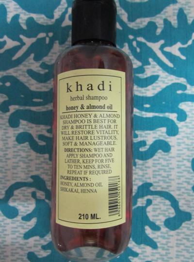 Khadi Herbal Honey and Almond Oil Shampoo