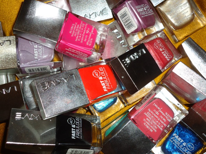 Lakme Fast and Fabulous Nail Paints Part II