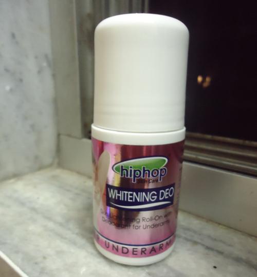 Hip Hop Whitening Deo Review