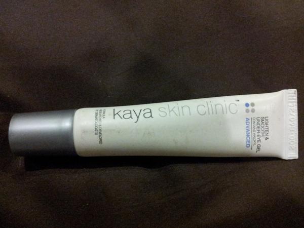 Kaya Skin Clinic Lighten and Smooth Under Eye Gel Review