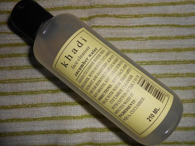 Khadi Face Cleanser Cucumber Water Review
